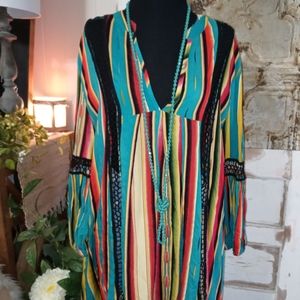 Womens serape dress